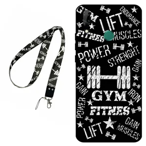 Megafone Gym 0010 Cover For Huawei Y8S 2020 Mobile Neckband