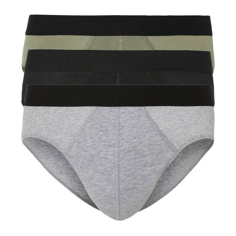 شورت اسلیپ مردانه لیورجی مدل Olive2026 مجموعه 3 عددی