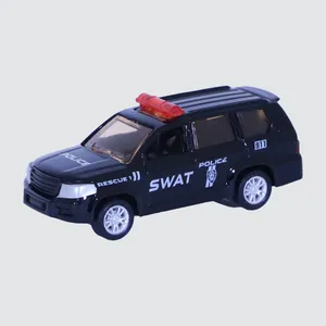 ماشین بازی مدل فلزی تویوتا لندکروز پلیس SWAT