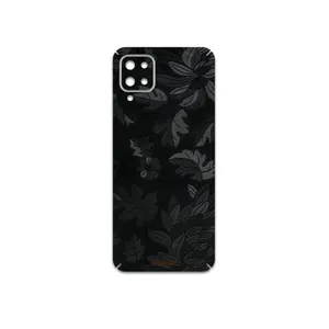 MAHOOT Black-Wildflower Cover Sticker for Samsung Galaxy A12