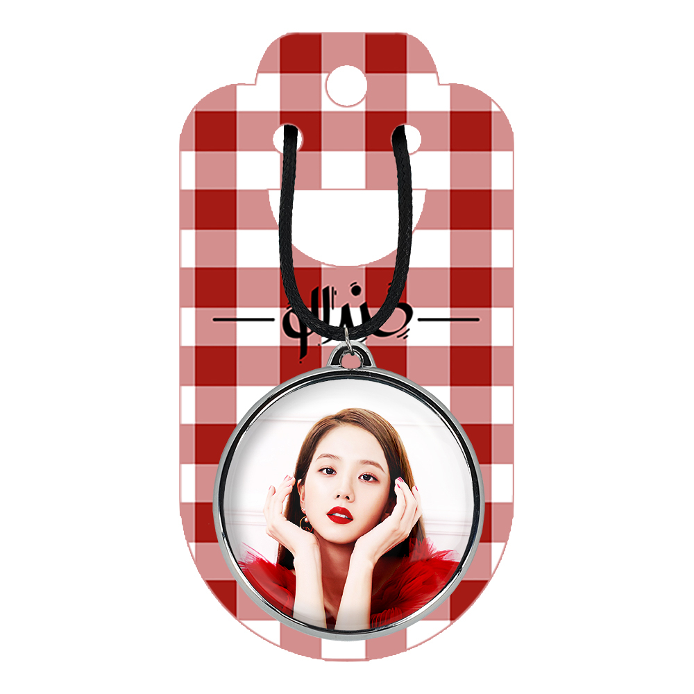 گردنبند خندالو مدل جیسو بلک پینک کد 1419614190