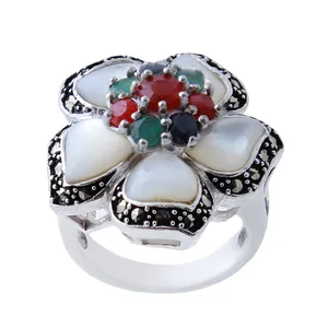    انگشتر نقره زنانه بازرگانی میلادی کد AW_385