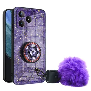 تخفیف کاور مدل پام پام مناسب برای گوشی موبایل ریلمی C53 / Note 50 به همراه بند نگهدارنده