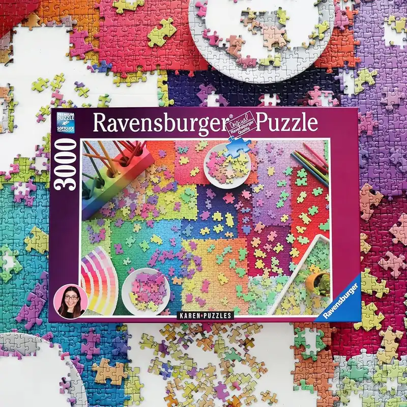 پازل 3000 تکه راونزبرگر مدل Puzzles on Puzzles کد 17471