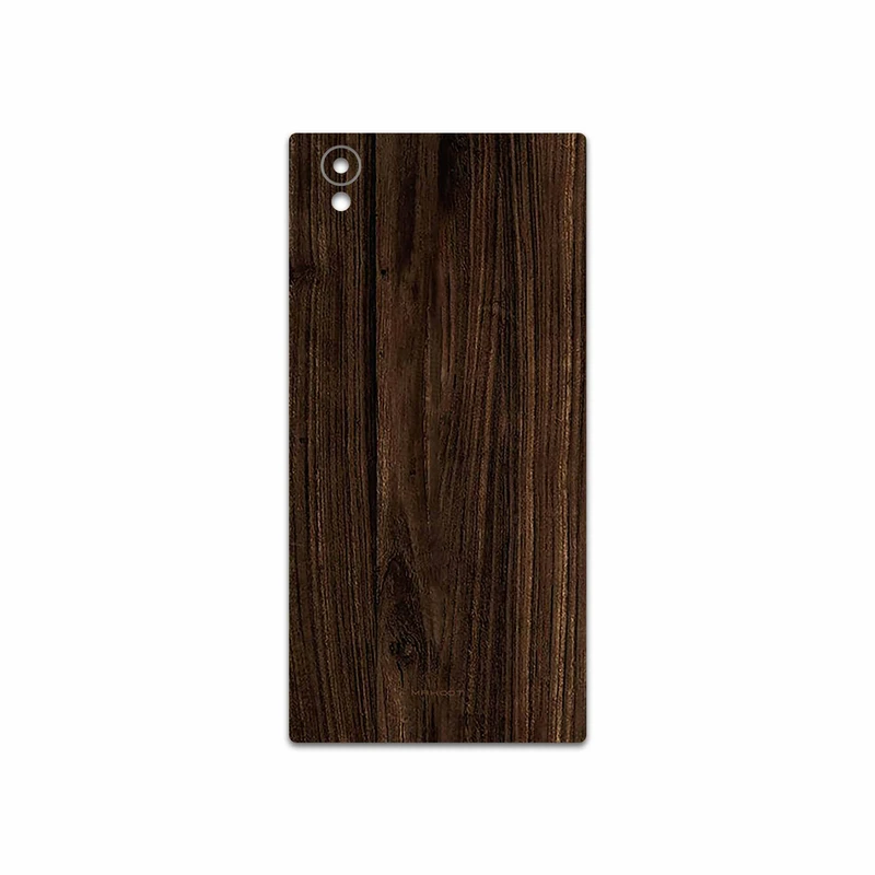 برچسب پوششی ماهوت مدل Dark Walnut Wood مناسب برای گوشی موبایل سونی Xperia L1