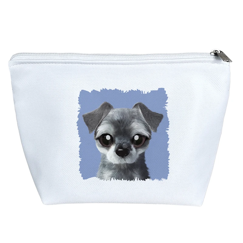 کیف لوازم آرایش دخترانه خندالو مدل سگ نژاد تریر کد 2885