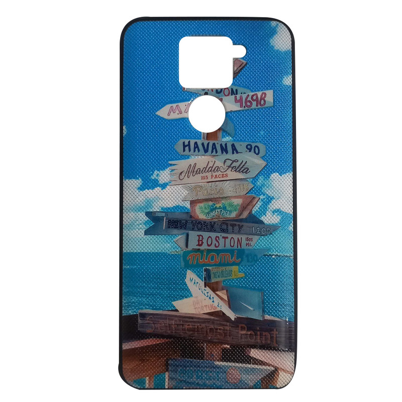  کاور قاب نیوتونز کد blue9 مناسب برای گوشی موبایل شیائومی Redmi Note 9 /  note9