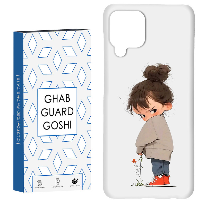 کاور قاب گارد گوشی طرح دختر ملوس کد Dimo-967 مناسب برای گوشی موبایل سامسونگ Galaxy A12 / Galaxy M12