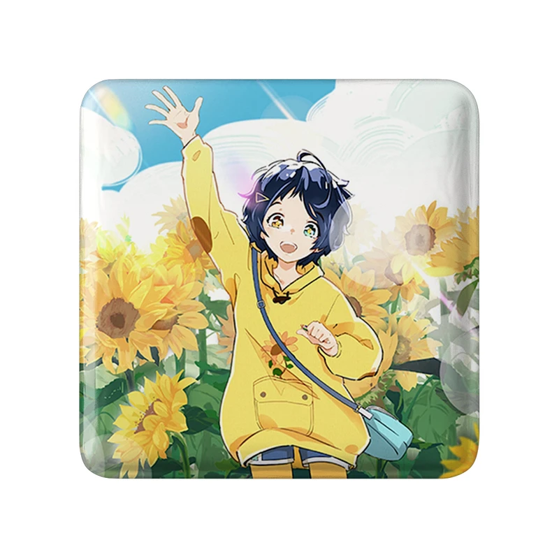 مگنت خندالو طرح آی انیمه واندر اگ پرایورتی مدل مربعی کد 34061