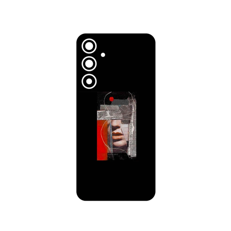 برچسب پوششی ماهوت مدل Collage of Mouth مناسب برای گوشی موبایل سامسونگ Galaxy A35