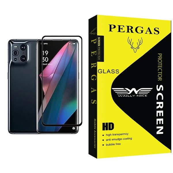 محافظ صفحه نمایش وایلی نایس مدل Pergas Glass MIX001 مناسب برای گوشی موبایل اوپو Find X3 Pro