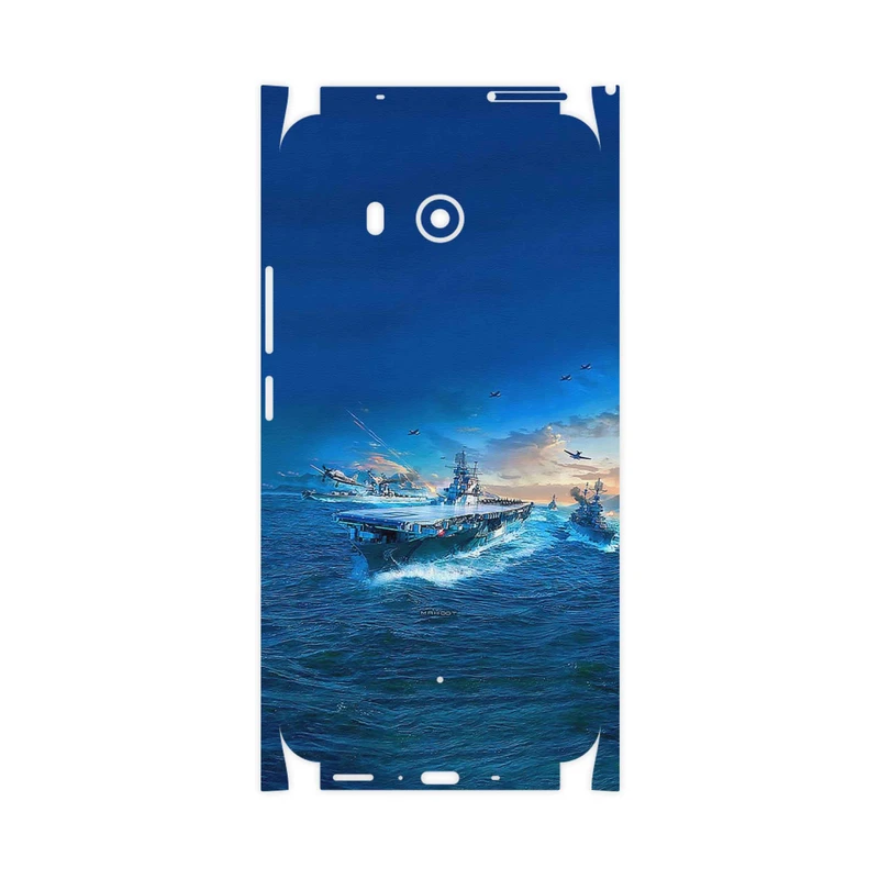 برچسب پوششی ماهوت مدل Warship-FullSkin مناسب برای گوشی موبایل اچ تی سی U11