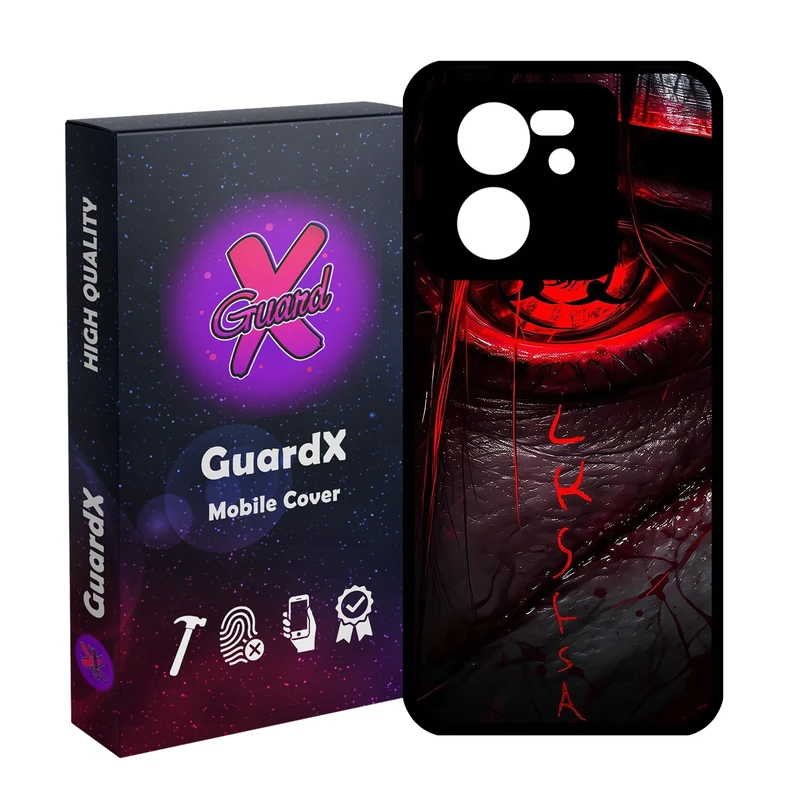 کاور گارد ایکس طرح انیمه ناروتو مدل Glass10764 مناسب برای گوشی موبایل شیائومی 13T/13T Pro/Redmi K60 Ultra