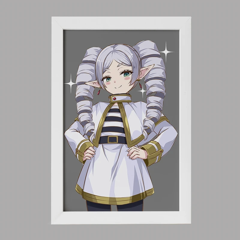 تابلو خندالو مدل انیمه فریرن (Frieren) کد 33856