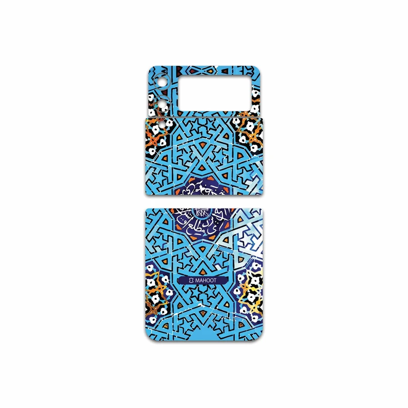 برچسب پوششی ماهوت مدل Iran-Tile7 مناسب برای گوشی موبایل سامسونگ Galaxy Z Flip3 5G