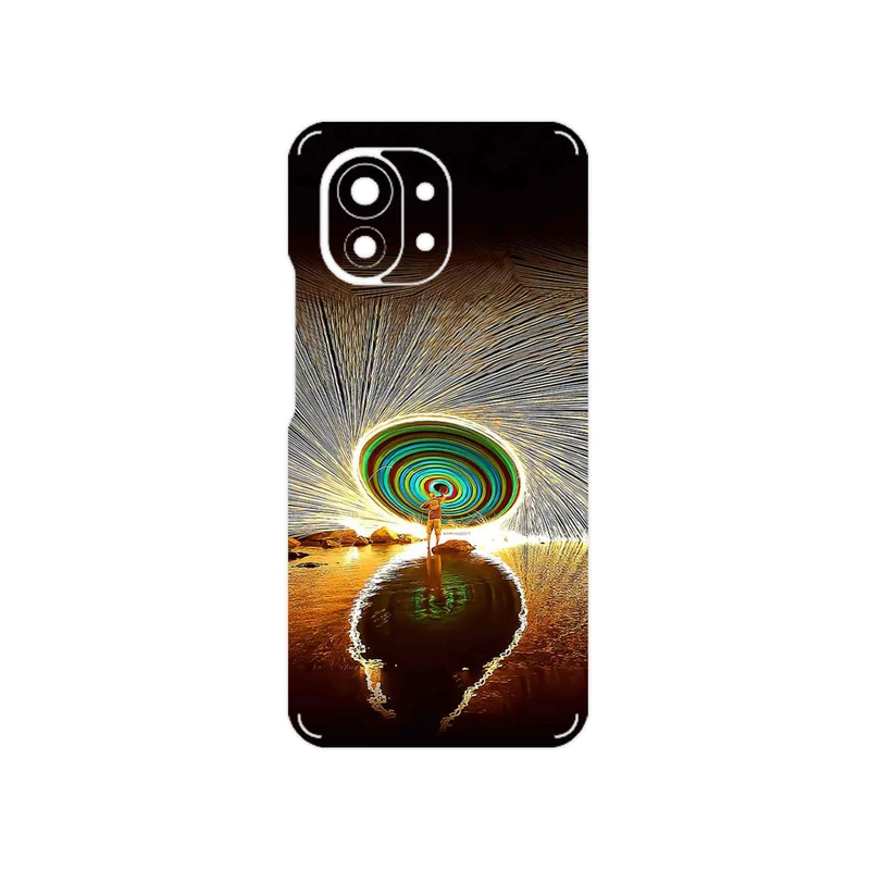 برچسب پوششی ماهوت مدل Night Light Fountain مناسب برای گوشی موبایل شیائومی Mi 11 5G