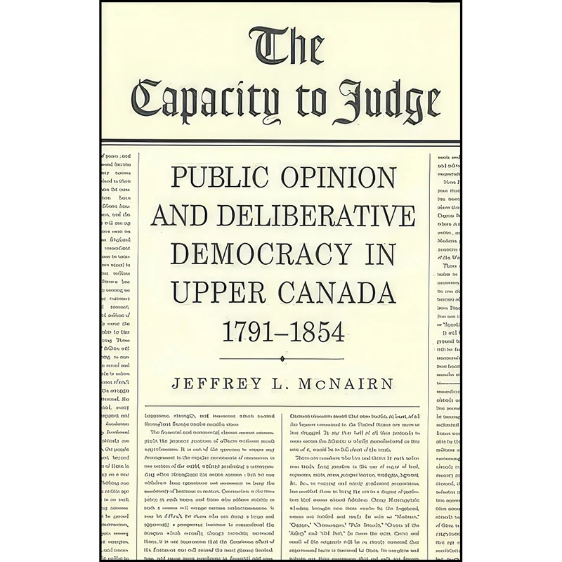 کتاب The Capacity To Judge اثر Jeffrey L. McNairn انتشارات تازه ها