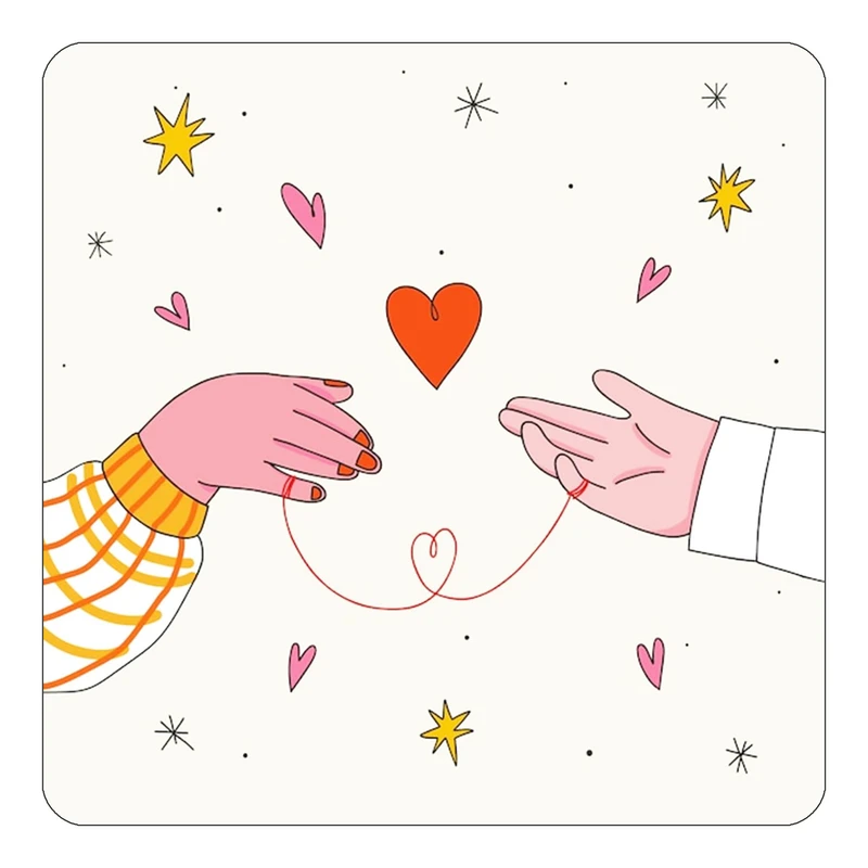 مگنت کاکتی طرح عاشقانه مدل mp38019