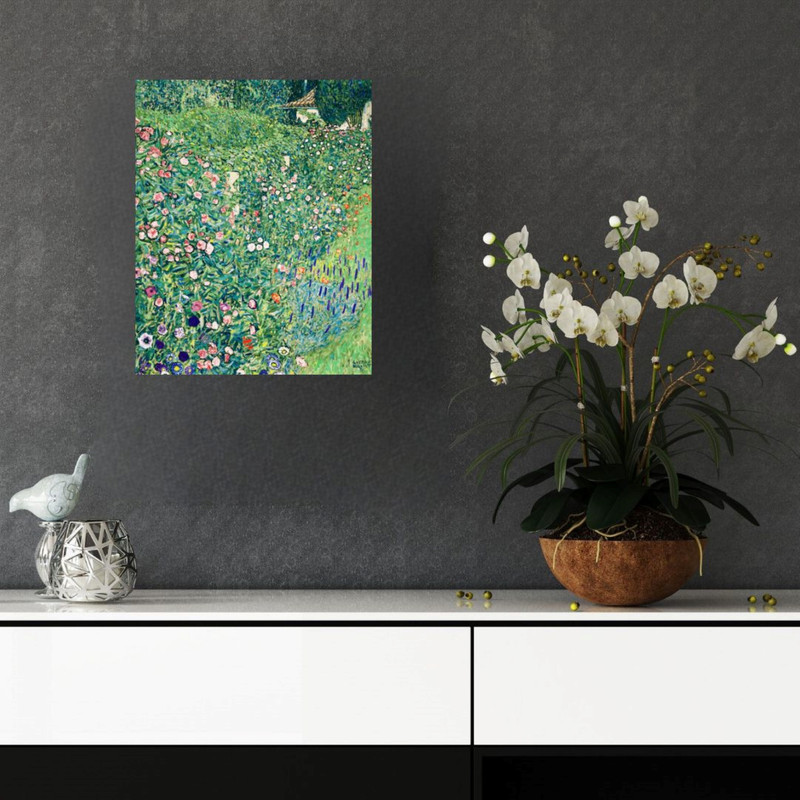 پوستر مدل چاپ منظره باغ‌های ایتالیایی 