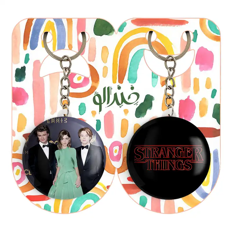جاکلیدی خندالو مدل سریال استرنجر تینگز Stranger Things کد 1933419332 مجموعه 2 عددی