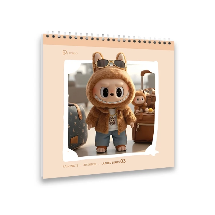 دفتر نقاشی 40 برگ پالت مدل لبوبو پالت کد 03