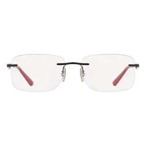 فریم عینک طبی مستطیلی ری بن مدل 0RX6385I-2509-53 مناسب برای صورت بیضی، قلب، گرد و مثلث