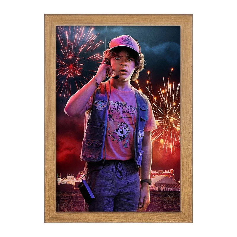 تابلو خندالو مدل داستین هندرسون استرینجر تینگز Stranger Things  کد 10852