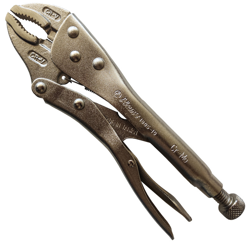 انبر قفلی هنس تولز مدل CR - MO 10 سایز 10 اینچ انبر قفلی هنس تولز مدل CR - MO 10 سایز 10 اینچ