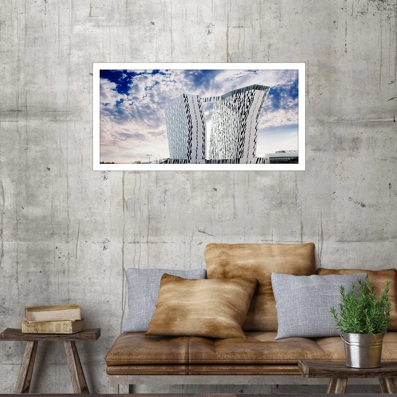 تابلو بکلیت طرح برج های دوقلو دانمارک مدل W-S2809