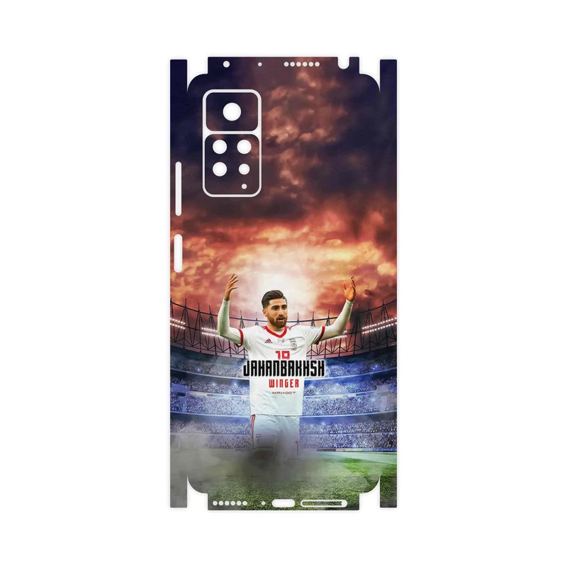 برچسب پوششی ماهوت مدل Alireza Jahanbakhsh-FullSkin مناسب برای گوشی موبایل شیائومی Redmi Note 11 Pro Plus 5G (India)