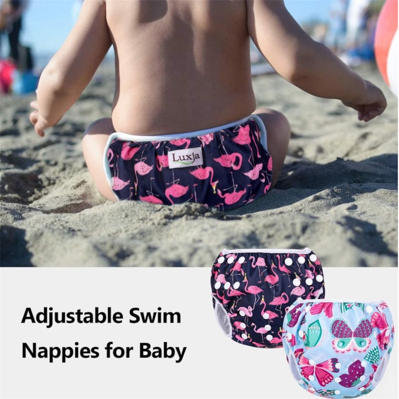 شورت آموزشی کودک لوکسجا طرح پروانه و فلامینگو بسته 2 عددی