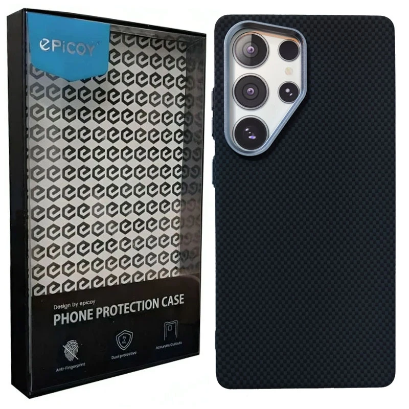 کاور اپیکوی مدل PureCarbon MagSafe مناسب برای گوشی موبایل سامسونگ Galaxy S25 Ultra