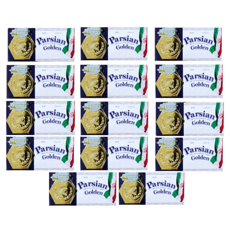 سکه طلا گرمی 18 عیار مدل پارسیان آفرینش k050 مجموعه 14 عددی