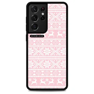 AKAM AMC-WSGS21U-WINTER FABRIC-22 Cover For Samsung Galaxy S21 Ultra