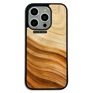 AKAM AMC-WA15PRO-MARBLE-43 Cover For Apple iPhone 15 Pro