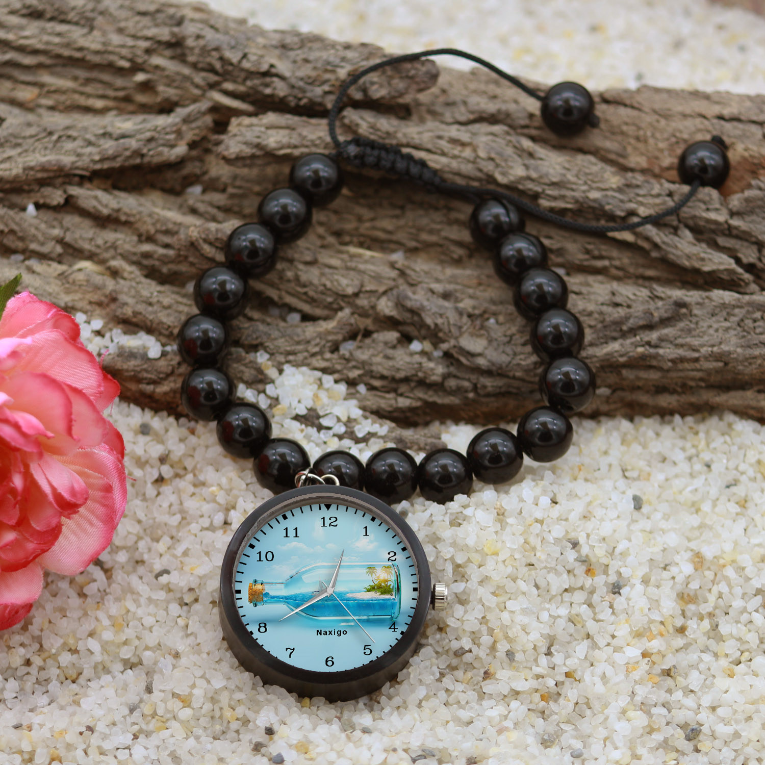 ساعت مچی عقربه ای ناکسیگو مدل ساحل کد BF12958
