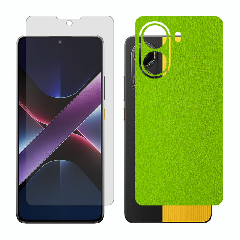 محافظ صفحه نمایش مات گلس مدل Together مناسب برای گوشی موبایل شیائومی Poco X7 Pro به همراه برچسب پوششی پشت گوشی