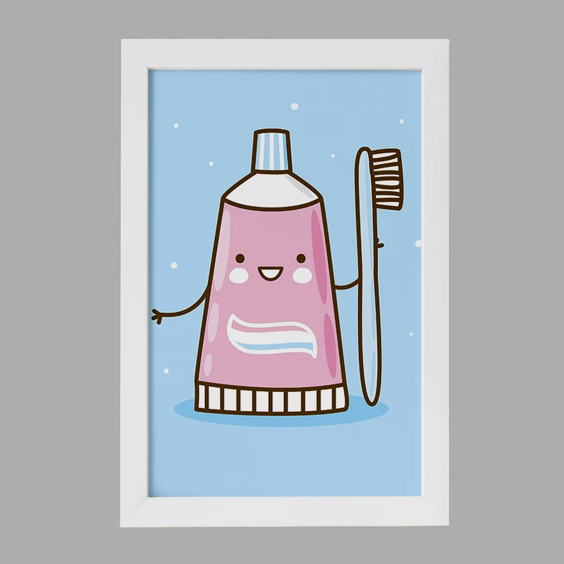 تابلو خندالو مدل دندان و دندان پزشکی کودکانه کد 36723