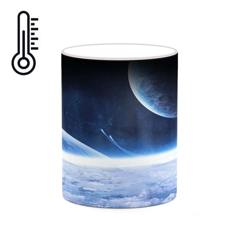 ماگ حرارتی کاکتی مدل فضا و کهکشان کد mgh20171