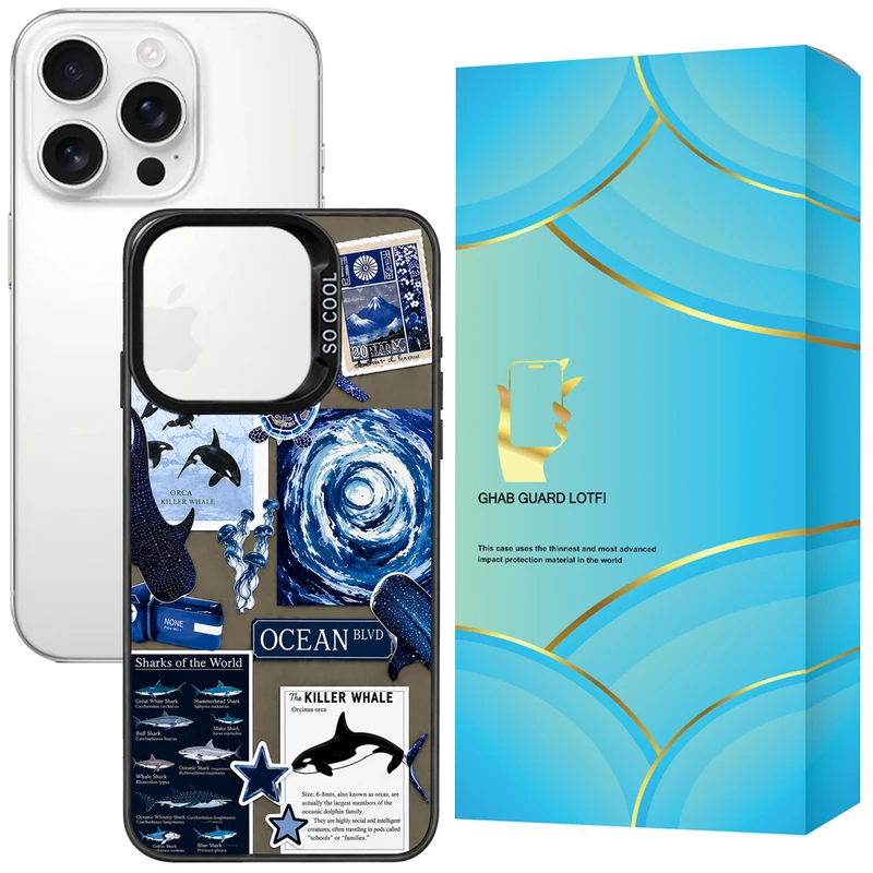 کاور قاب گارد لطفی مدل SOCOCEN مناسب برای گوشی موبایل اپل iPhone 16 Pro