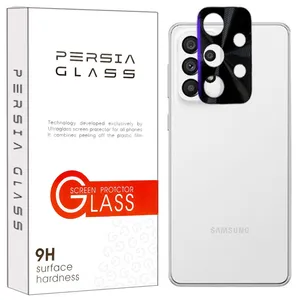 محافظ لنز دوربین پرشیا گلس مدل STP مناسب برای گوشی موبایل سامسونگ Galaxy A73 5G