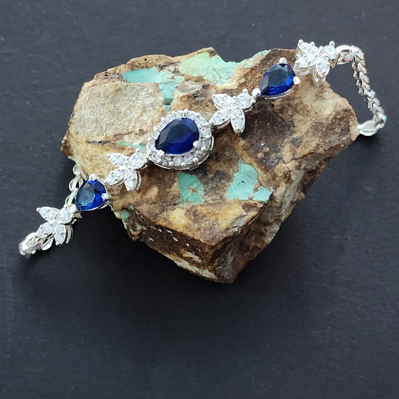 دستبند نقره زنانه مدل 30553