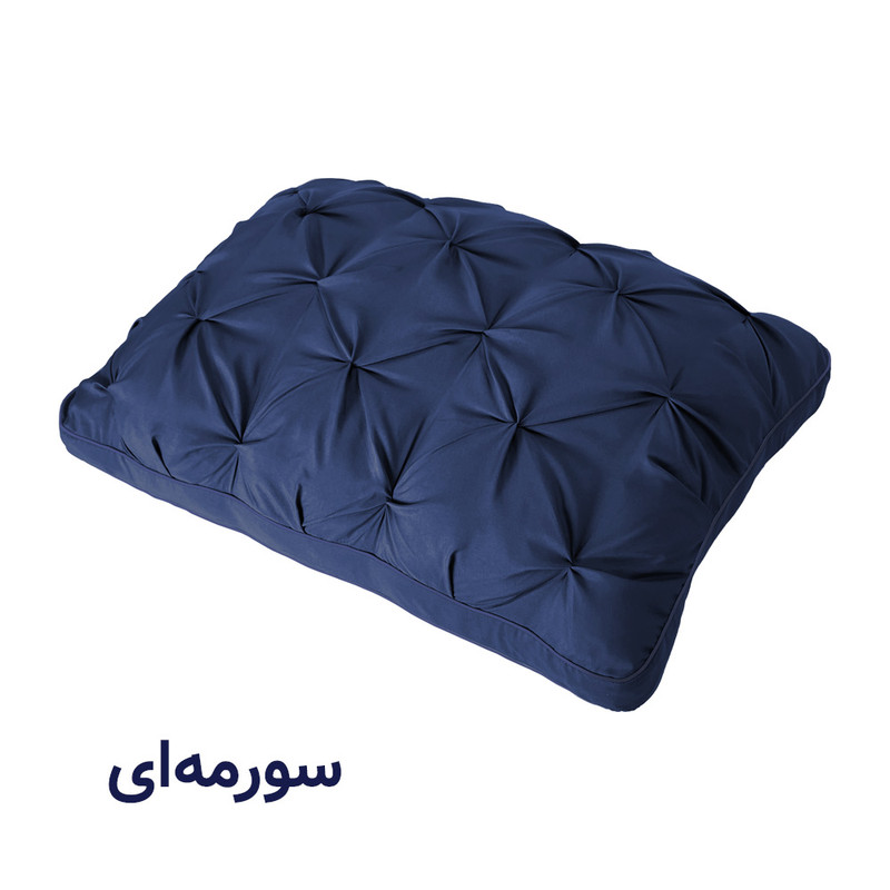 بالش خوابسا مدل فیورا دیواره‌دار سایز 50×70 سانتی‌متر