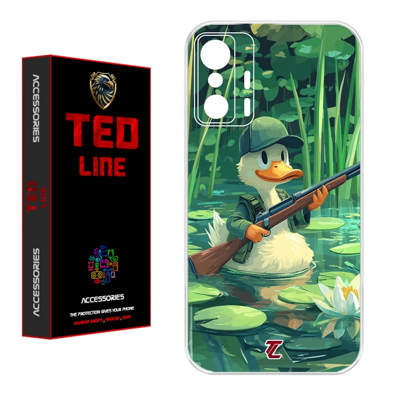 کاور تد لاین طرح اردک کد 1123 مناسب برای گوشی موبایل شیائومی Mi 11T / 11T Pro