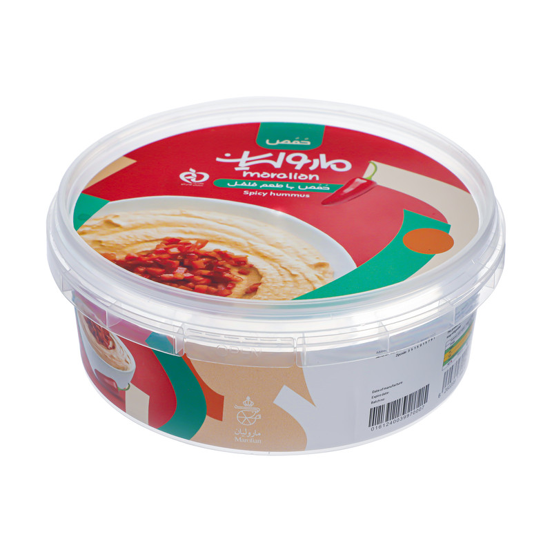 حمص با طعم فلفل مارولیان - 470 گرم 