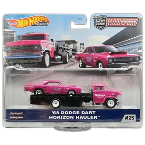 ماشین بازی هات ویلز مدل 68 DODGE DART HORIZON HAULER