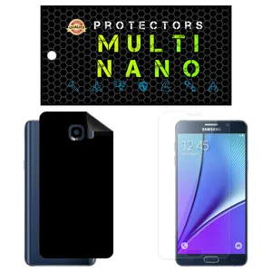 Multi Nano X-SFM Screen Protector For Samsung Galaxy Note 5 with back skin