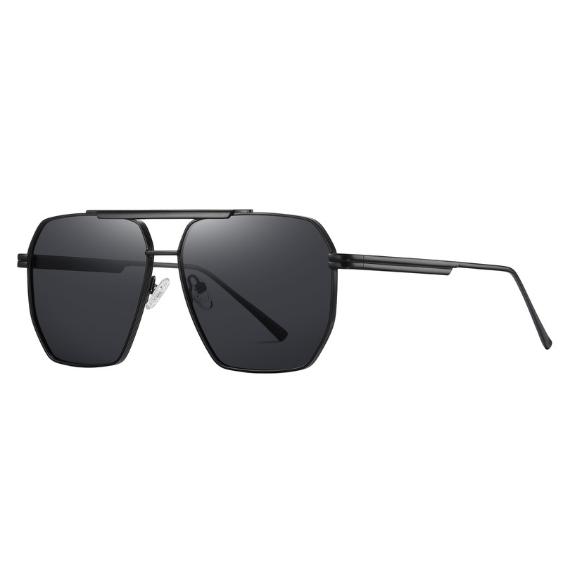 عینک آفتابی خلبانی مردانه آلبرت وگ مدل JS8520C04-P01 Polarized Avantgarde Visionary