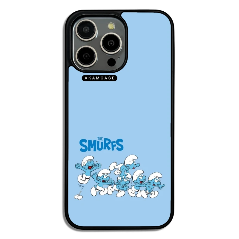 کاور آکام مدل AMC-WA15PROMAX-SMURFS-27 مناسب برای گوشی موبایل اپل iPhone 15 Pro Max