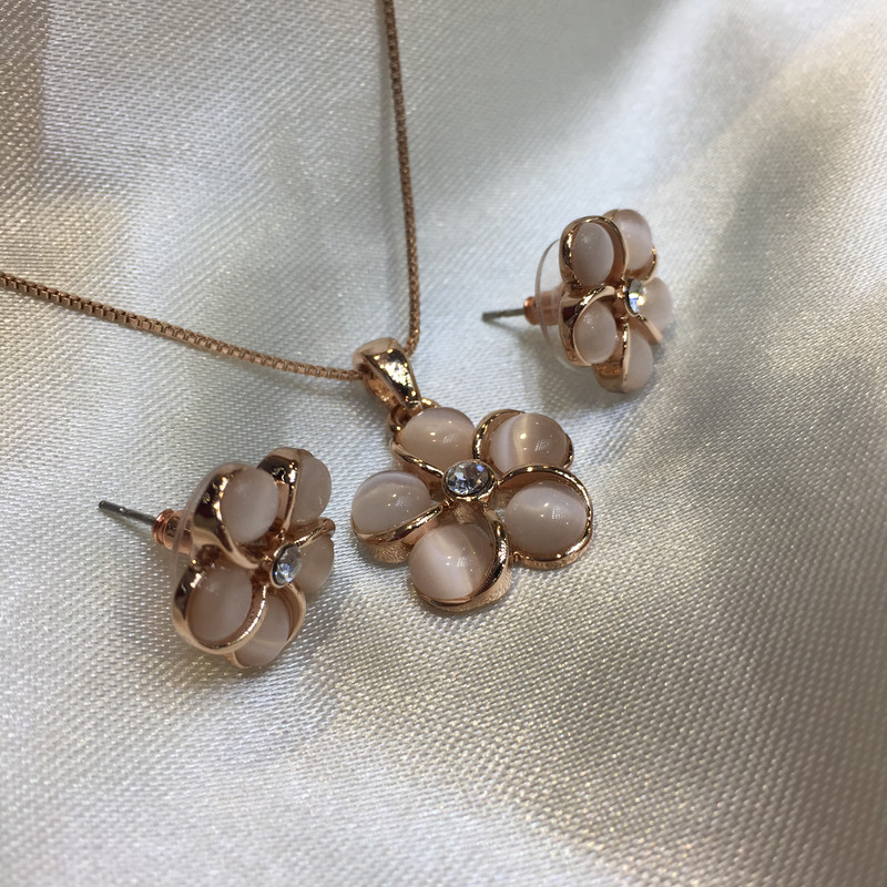 نیم ست دخترانه مدل گل